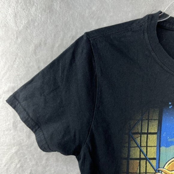 Funko Captain Marvel Shirt Womens Small Black Fitted Tee - Picture 6 of 7